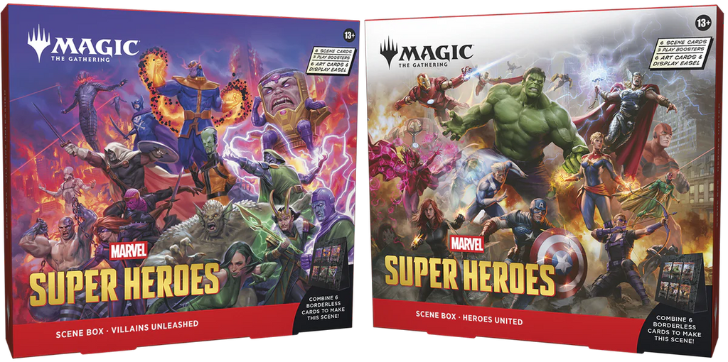 Magic: The Gathering Marvel Super Heroes. Heroes United & Villains Unleashed