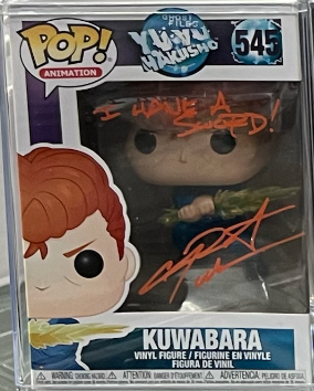 Funko Pop! Yu Yu Hakusho Kuwabara Autographed Signed by Chris Sabat #545