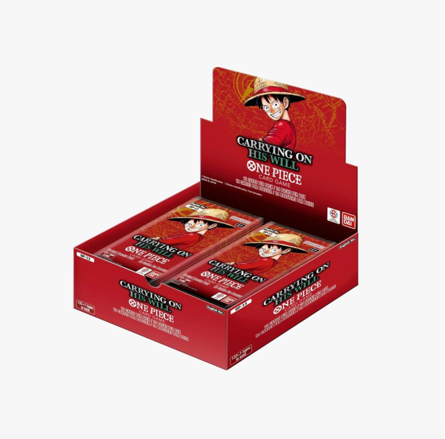 One Piece TCG Carrying On His Will (OP-13) English Booster Box (24 Packs)