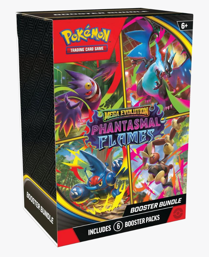 Pokemon TCG: Phantasmal Flames Booster Bundle ME02 (6 Boosters)