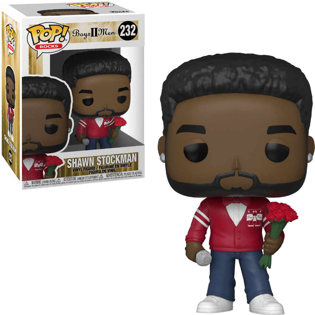 (Light Box Damage) Funko Pop Rocks Boys II Men Shawn Stockman #232 