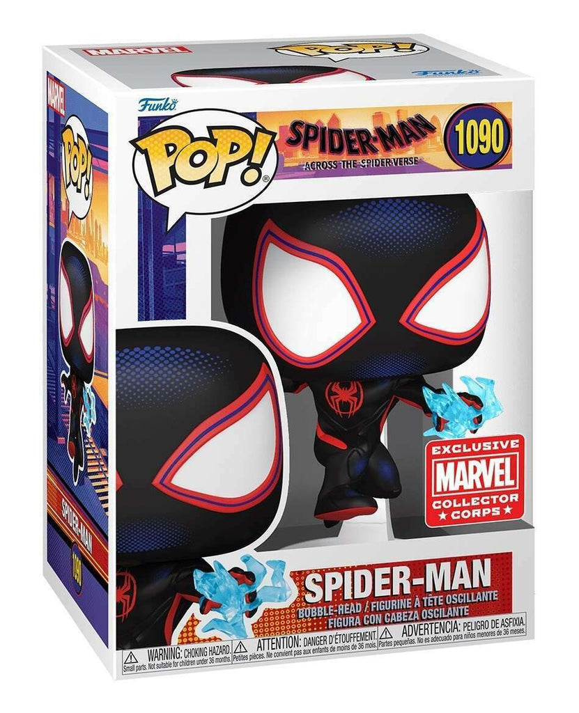 Funko Pop! Spider-Man Across the Spider-Verse Spider-Man (Venom Strike) Exclusive #1090