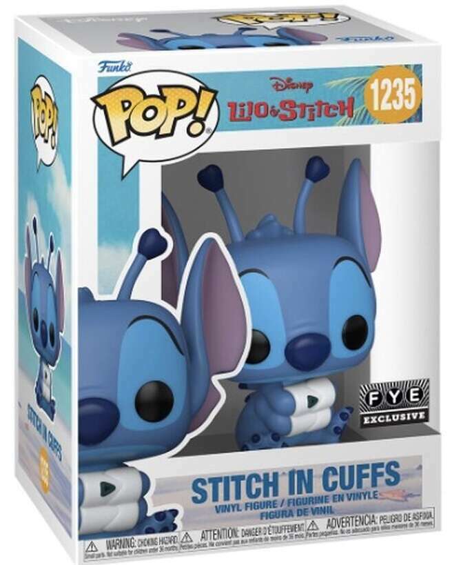 Funko Pop! Lilo & Stitch Stitch in Cuffs Exclusive #1235