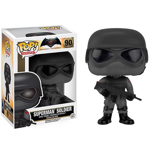 Funko Pop! Heroes Batman VS Superman Superman Soldier #90 