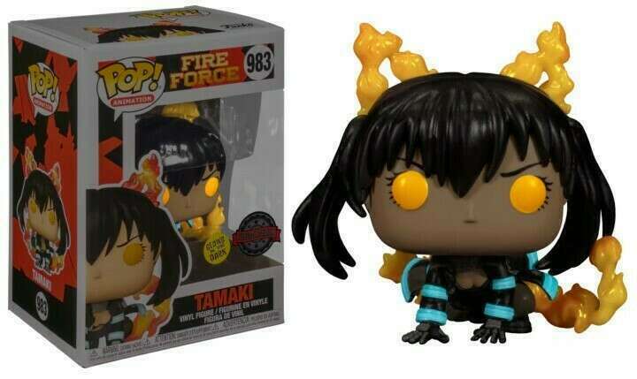 (Box Damage) Funko Pop! Fire Force Tamaki (GITD) (Special Edition Sticker) #983 