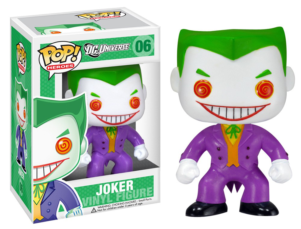 (Light Box Damage) Funko Pop! Heroes DC Universe The Joker #06 