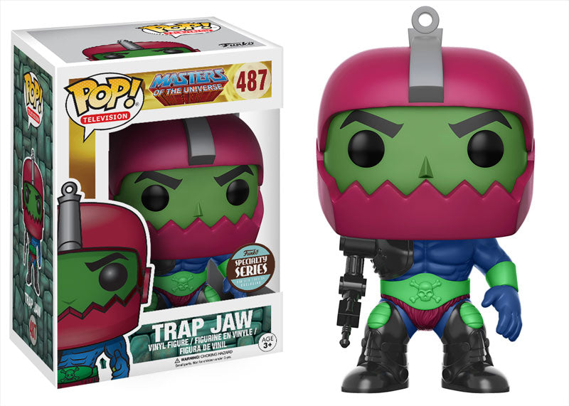(Light Box Damage) Funko Pop! Masters Of The Universe Trap Jaw Specialty Series #487 