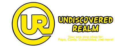 Undiscovered Realm is your one stop shop for Funko Pops, Grails, Exclusives, and Pre Orders. Neca, Action Figures, Mystery Minis, Mystery Boxes, Vinyl Toys, Tournaments, Magic the Gathering, Pokemon, Dragon Ball TCG, Singles, Games Workshop, and more!