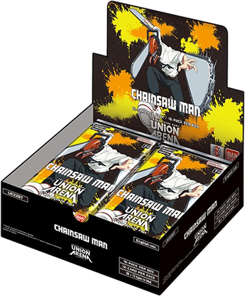 Union Arena TCG Chainsaw Man Booster Box UE22BT