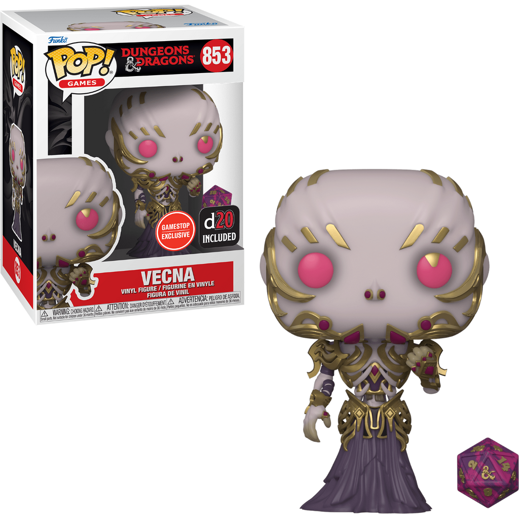 (Light Box Damage) Funko Pop! Dungeons & Dragons Vecna (Exclusive) #853 