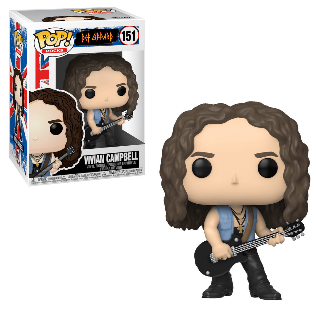 Funko Pop! Rocks Def Leppard Vivian Campbell #151 