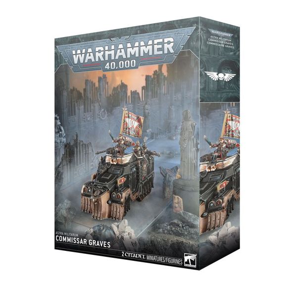 Warhammer 40k: Astra Militarum - Commissar Graves