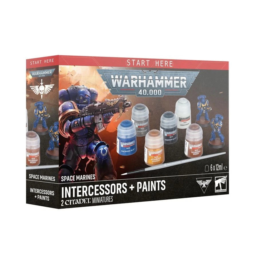 Warhammer 40k Intercessors & Paint