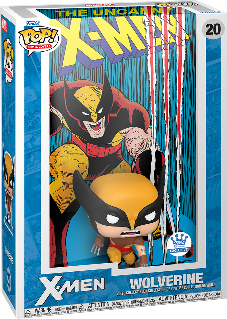 (Light Box Damage) Funko Pop! Comic Covers Wolverine (Funko Exclusive) #20