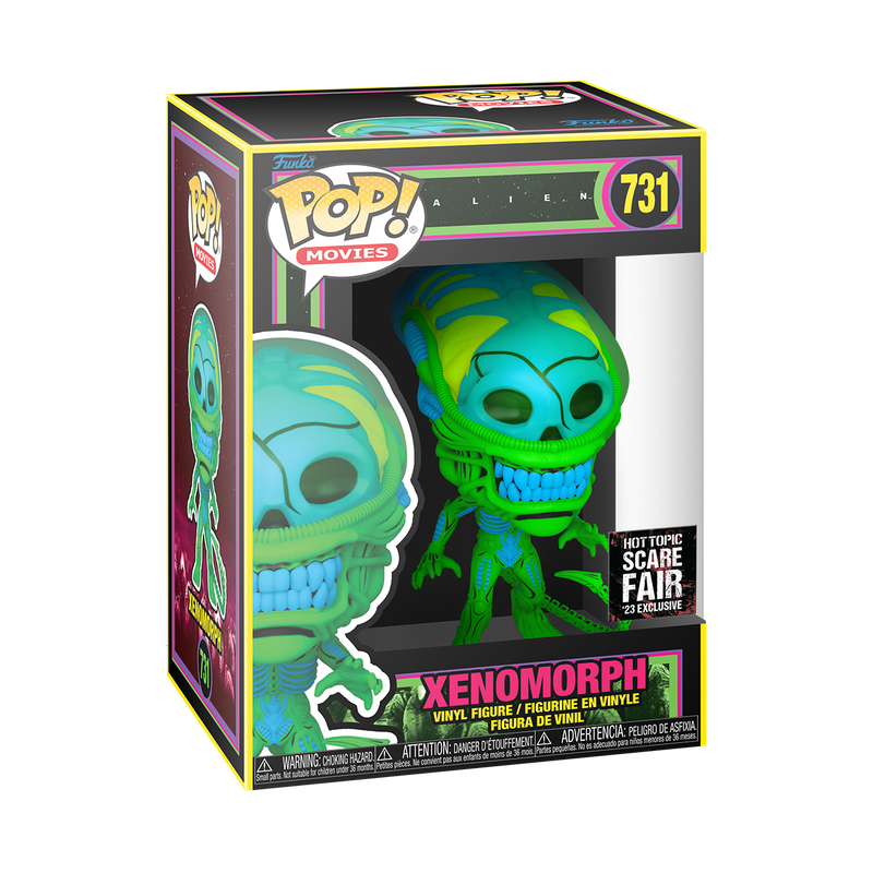 (Light Box Damage) Funko Pop! Alien Xenomorph (Hot Topic Scare Fair '23 Exclusive) #731 