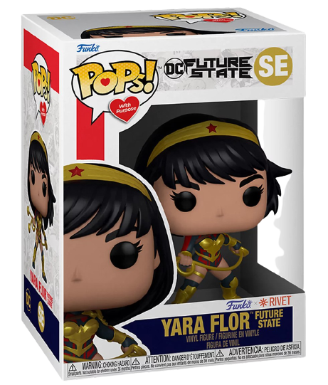 (Light Box Damage) Funko Pops! With Purpose DC Future State Yara Flor Future State #SE 