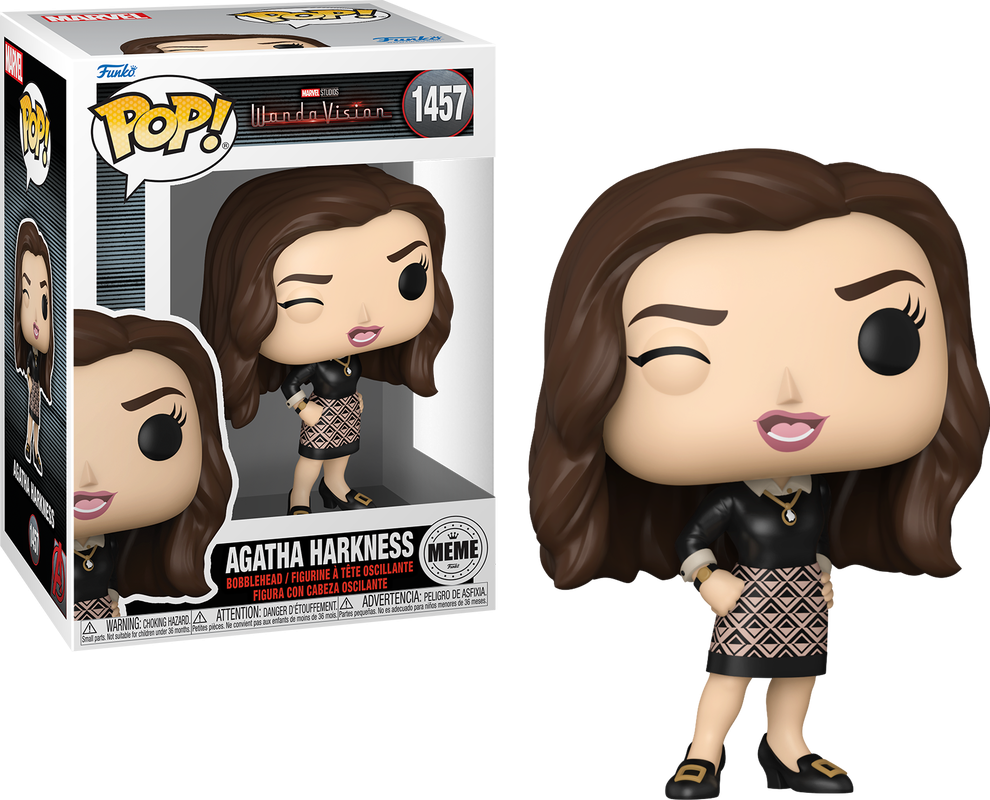 Funko Pop! WandaVision Agatha Harkness Meme #1457