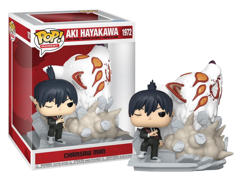 Funko Pop! Moment Chainsaw Man Aki Hayakawa with Fox Devil #1972
