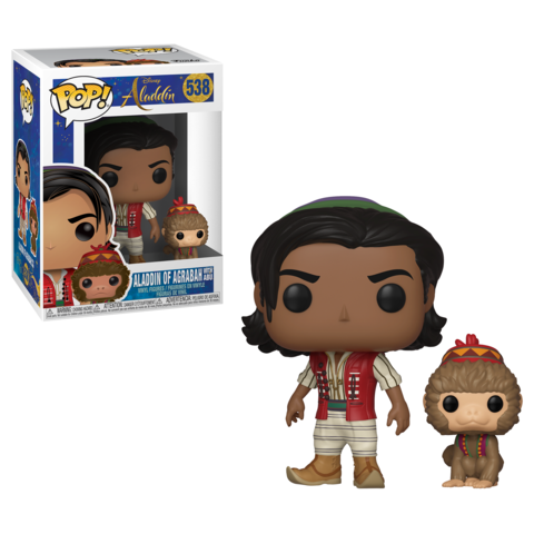 Funko Pop! Aladdin (Live Action) Aladdin of Agrabah with Abu #538