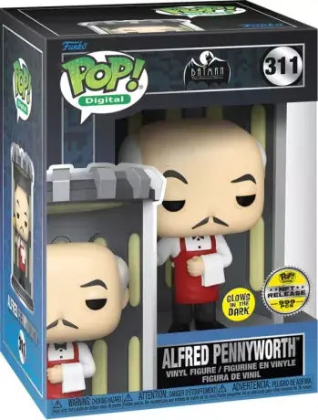Funko Pop! Batman Alfred Pennyworth Glow NFT Exclusive #311 (999 Pcs)