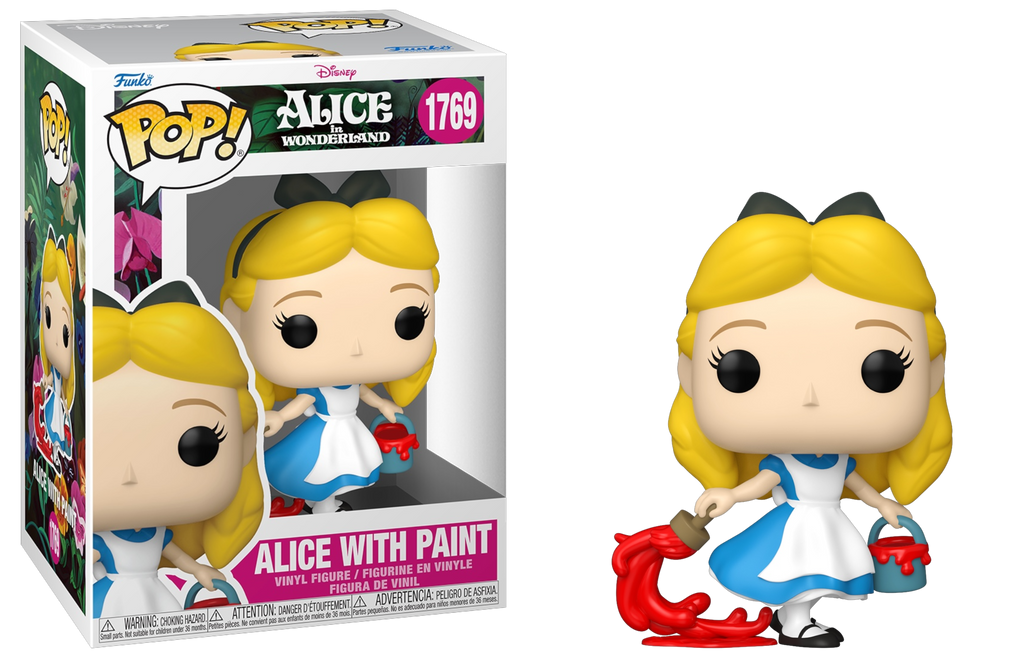 Funko Pop! Alice in Wonderland Alice with Paint #1769