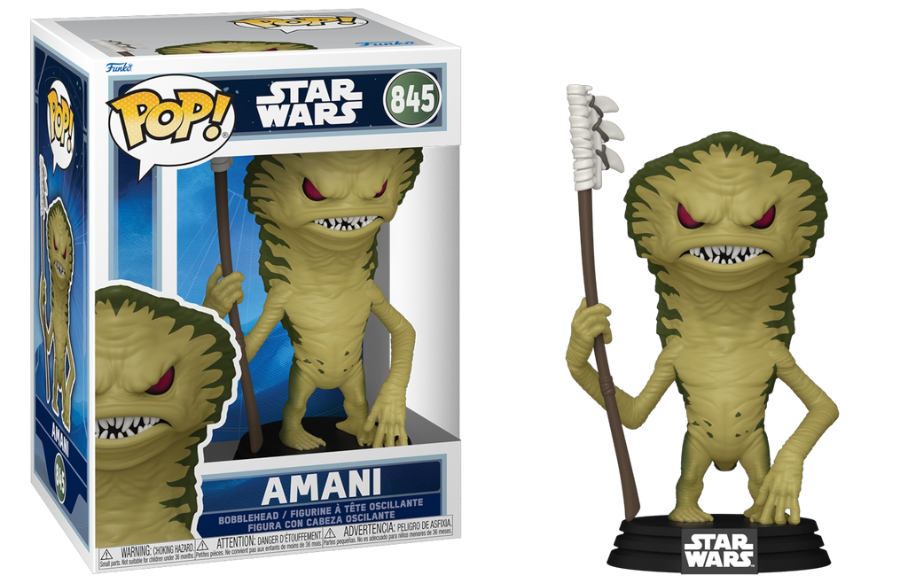 Funko Pop! Star Wars The Mandalorian and Grogu Amani #845