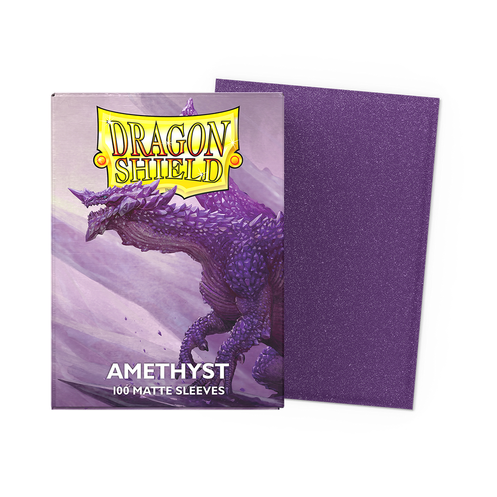 Dragon Shield Amethyst Matte Sleeves 100 ct