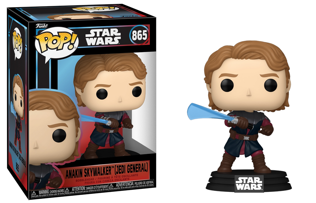 Funko Pop! Star Wars Anakin Skywalker (Jedi General) #865