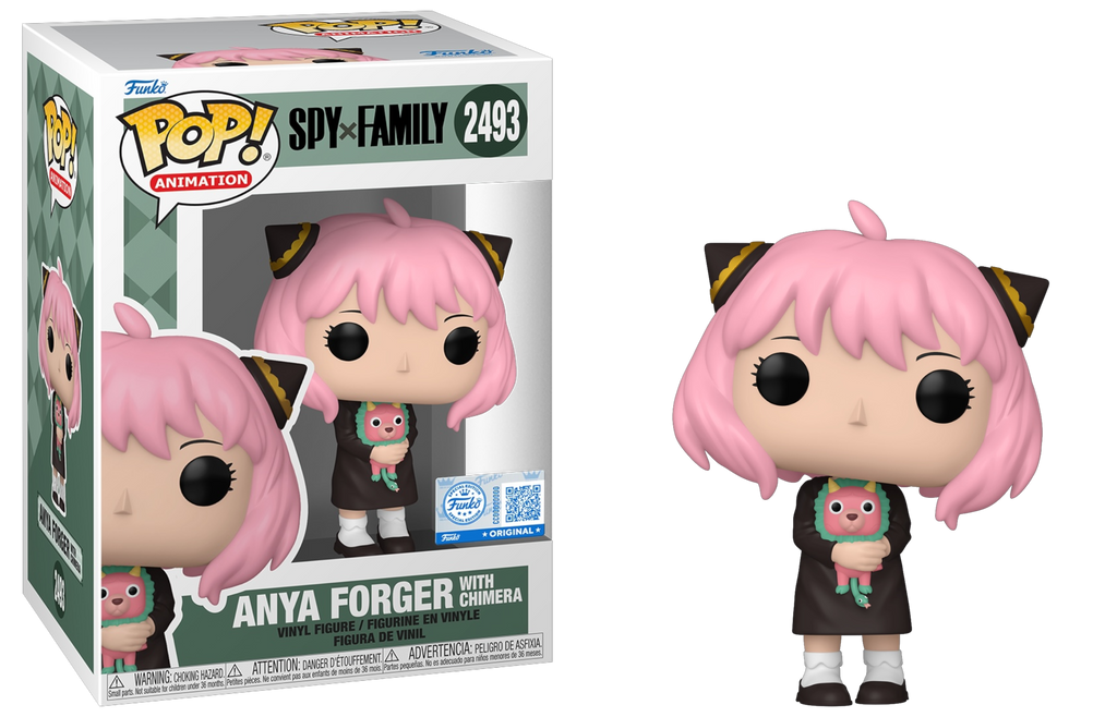 Funko Pop! Spy X Family Anya Forger with Chimera Specialty Series Exclusive #2493