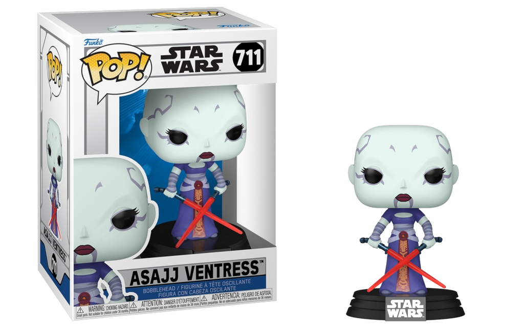 Funko Pop! Star Wars The Clone Wars Asajj Ventress #711