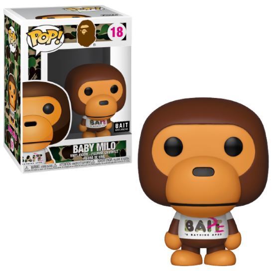 Funko Pop! Bathing Apes Baby Milo with Shirt Bait Exclusive #17 