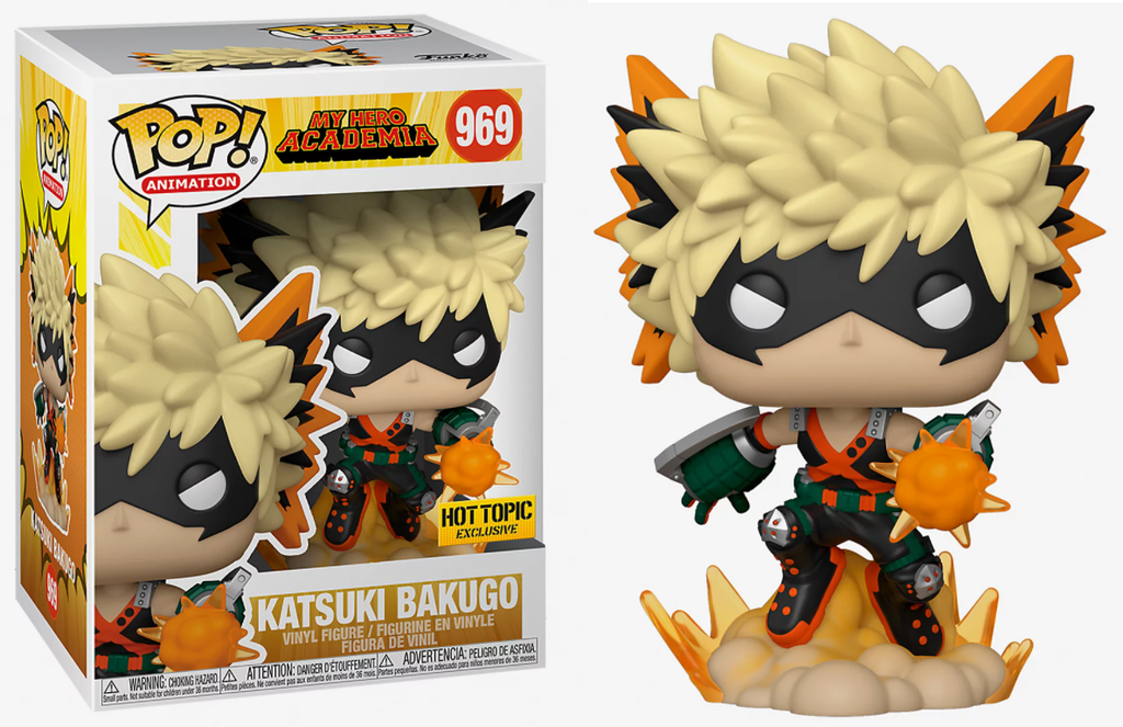 My Hero Academia MHA Katsuki Bakugo Exclusive Funko Pop! #969
