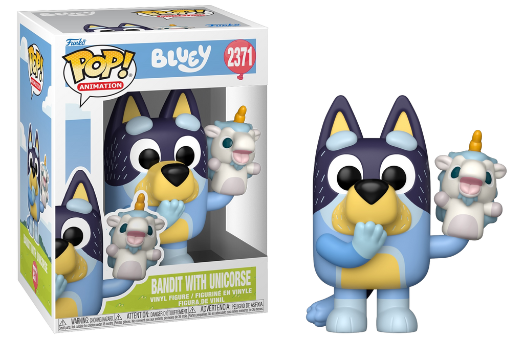 Funko Pop! Bluey Bandit with Unicorse #2371