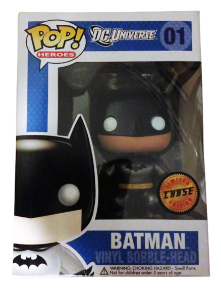 Funko Pop! DC Universe Batman Metallic Chase #01