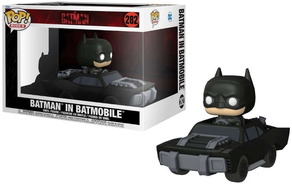 Funko Pop! Rides The Batman Batman in Batmobile #282