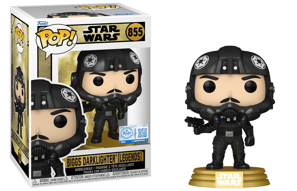 Funko Pop! Star Wars Biggs Darklighter (legends) Specialty Series Exclusive #855