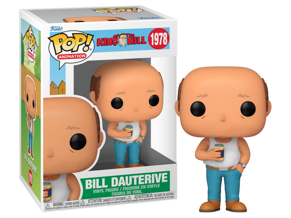 Funko Pop! King of the Hill Bill Dauterive #1978