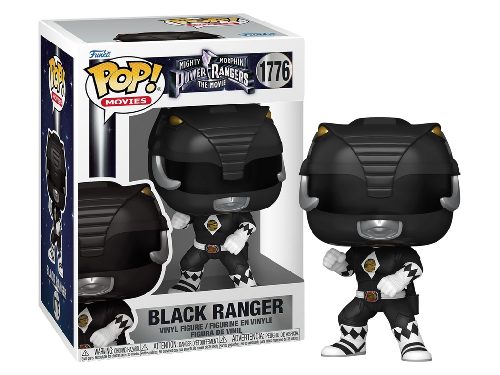 Funko Pop! Mighty Morphin Power Rangers The Movie Black Ranger #1776