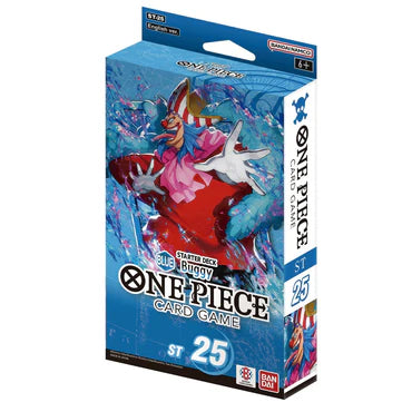 One Piece TCG Starter Deck 25: Blue Buggy (ST-25) | Undiscovered Realm One Piece TCG Starter Deck 25: Blue Buggy (ST-25) | Undiscovered Realm