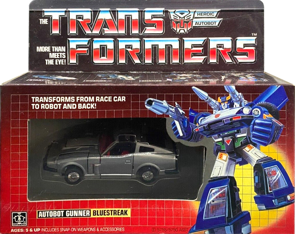 (Box Damage) Transformers G1 Bluestreak Autobot Gunner Action Figure Reissue 