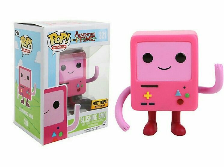 (Light Box Damage) Funko Pop! Adventure Time Blushing BMO Exclusive #321