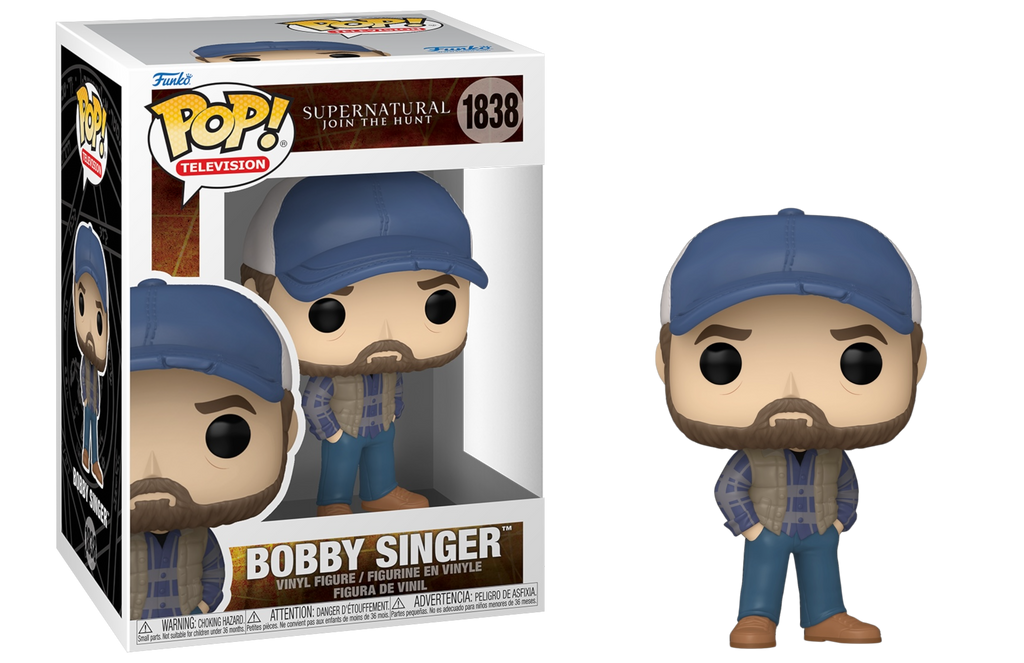 Funko Pop! Supernatural Bobby Singer #1838