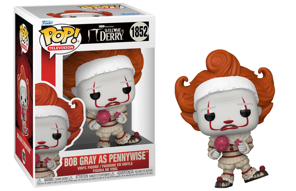Funko Pop! It Welcome to Derry Bob Gray as Pennywise #1852