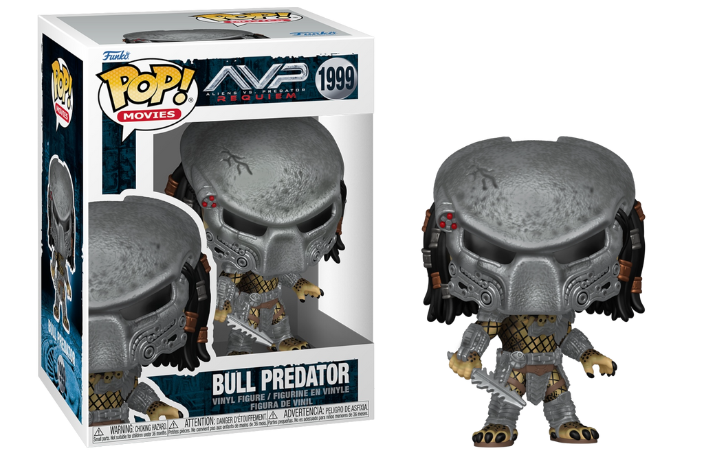 Funko Pop! AVP Alien Vs. Predator Requiem Bull Predator #1999