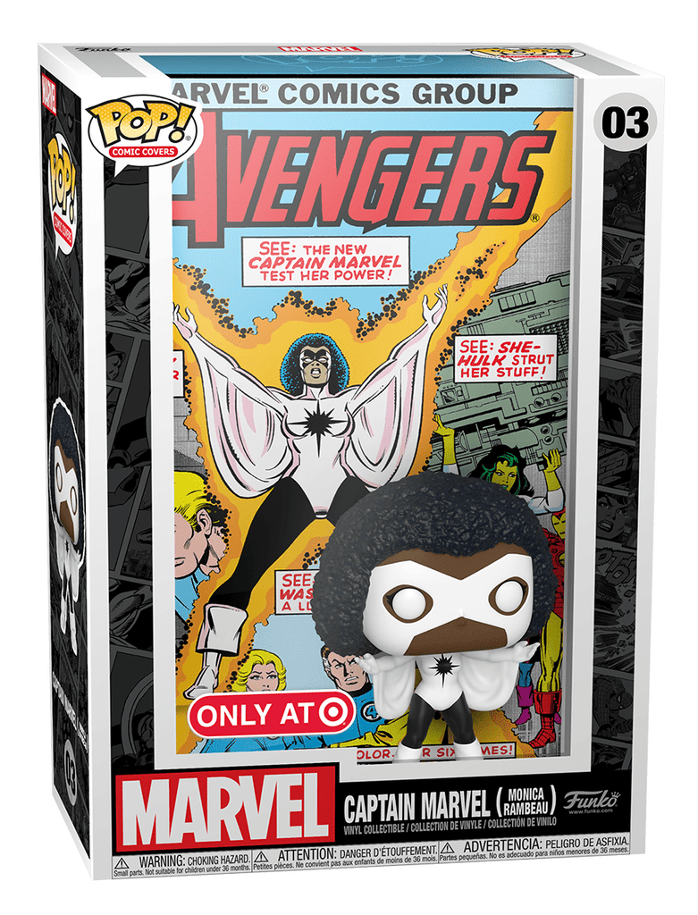 Funko Pop! Comic Covers Marvel Captain Marvel (Monica Rambeau) Exclusive #03