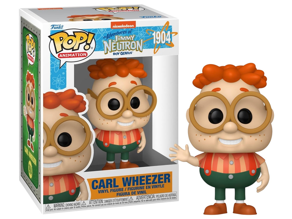 Funko Pop! The Adventures of Jimmy Neutron Boy Genius Carl Wheezer #1904