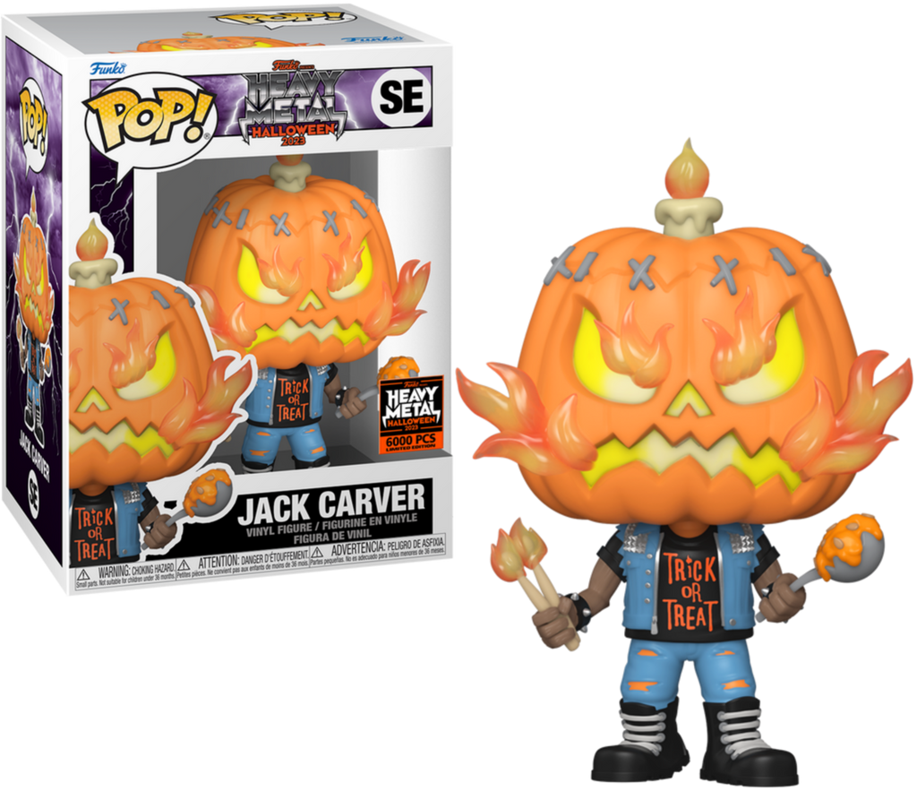 Funko Pop! Jack Carver Heavy Metal Halloween 2023 Exclusive (6000 PCS)