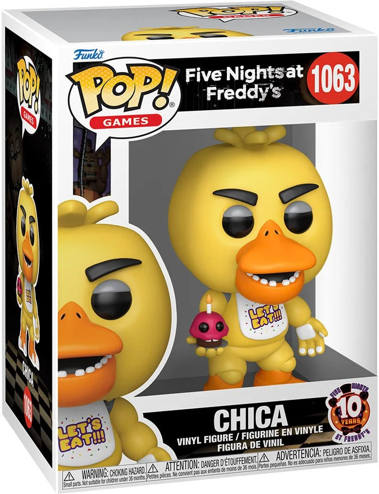 Funko Pop! Five Nights at Freddy's 10th Anniversary Chica #1063