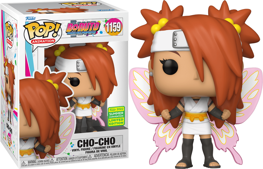 Funko Pop! Boruto Naruto Next Generations Cho-Cho Butterfly Summer Convention Exclusive #1159