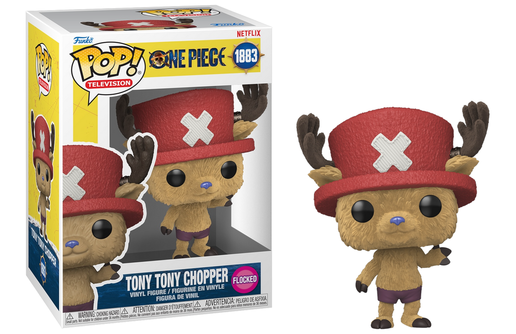 Funko Pop! One Piece Live Action Tony Tony Chopper Flocked #1883